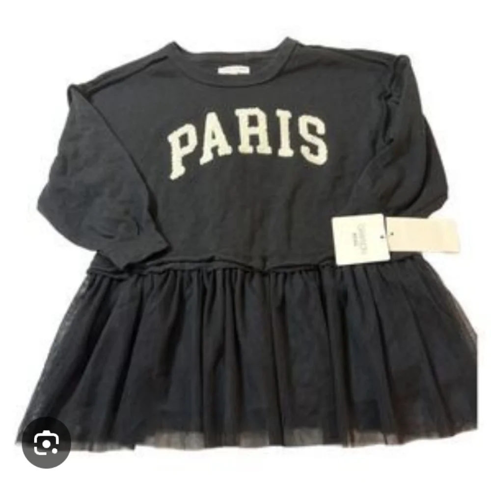 Grayson Mini Toddler Girls' Tulle Dress Charcoal Black and Grey